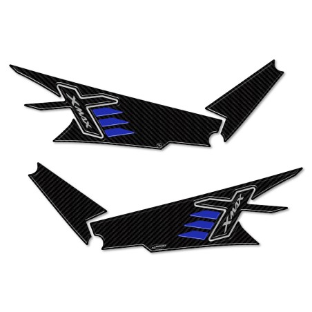 Adesivi gel 3D protezioni boomerang compatibili con Yamaha Xmax 125-300 dal 2023
